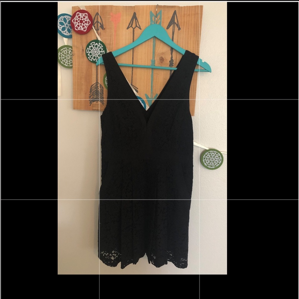 Lacy Black Dress